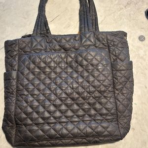 MZ Wallace Grey Medium Metro Tote